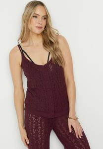 Топ Long Tall Sally, фиолетовый