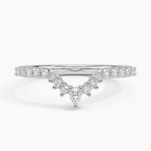 Кольцо Luxe Lunette с лабораторным бриллиантом (1/3 карата) Brilliant Earth