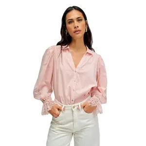 Рубашка с длинным рукавом Salsa Jeans 21011110, розовый