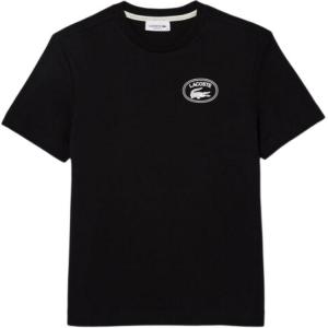 LACOSTE Футболка женская черная