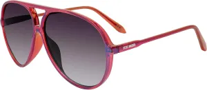 Женские солнцезащитные очки Steve Madden Decker, Crystal Purple/Smoke Gradient