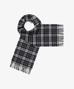 клетчатый шарф из мериносовой шерсти