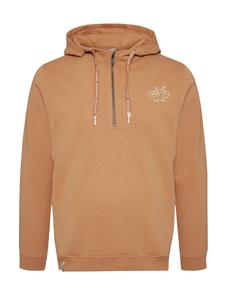 Толстовка GREENBOMB Bike Ride On, светло-коричневый