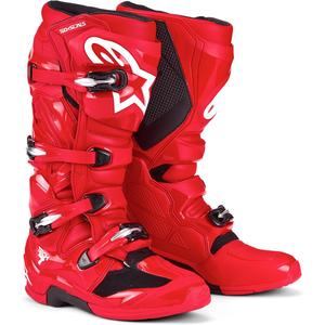 Мотоботы Alpinestars Tech 7, ярко-красный