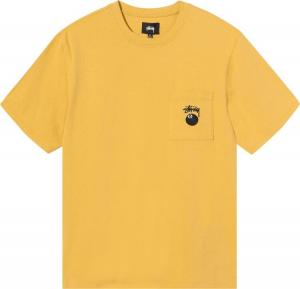 Толстовка Stussy 8 Ball Pocket Crew 'Mustard', желтый