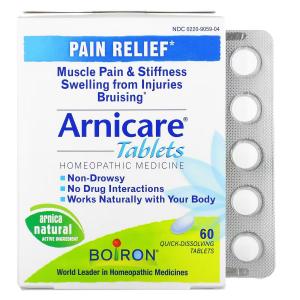 Обезболивание Boiron Arnicare, 60 быстрорастворимых таблеток