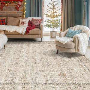 Ковёр Hazo Haus для гостиной, 122х183 см, песочный/бежевый