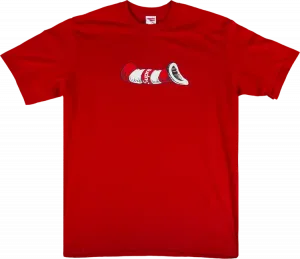 Футболка Supreme Cat In The Hat T-Shirt 'Red', красный
