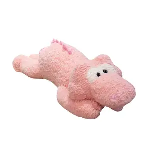 Милые креативные очаровательные плюшевые динозавры 80см/110см/130см высота PUDOWRABBIT, розовый