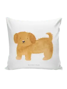 Подушка Mr & Mrs Panda 40x40 Hund Flauschig, белый