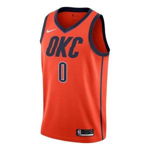 Футболка nba заработали издание sw fans Nike, оранжевый