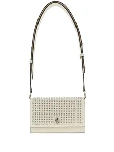 Маленькая сумка на плечо The Biker Skull Alexander McQueen, белый