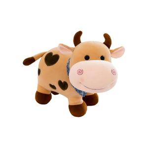 Милый плюшевый бычок Super Soft Heart по китайскому гороскопу, высота 25см/35см/45см XIWANTONG
