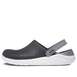 Сандалии literide shoe sandals black smoke grey Crocs, черный