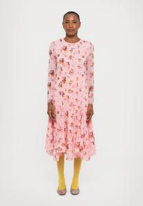 Платье Stine Goya LONG SLEEVE MIDI DRESS, Pink/Light Pink