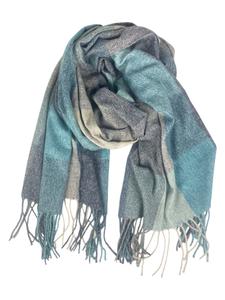 Большой шарф Kumixi, бирюзовый