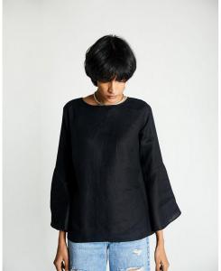 Женская рубашка на пуговицах сзади Reistor, черный