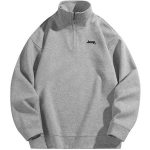 Унисекс свитшот Jeep, светло-серый