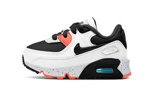 Кроссовки Nike Air Max 90, белый/черный/оранжевый