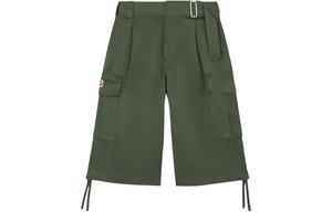 Повседневные шорты мужские армейский зеленый Kenzo, зеленый