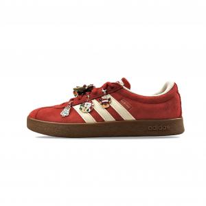 Adidas Neo Vl Court Classic Velvet Flame синтетическая кожа устойчивая к истиранию нескользящая низкая обувь для скейтбординга