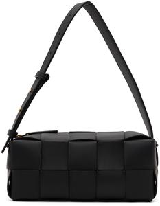 Черная сумка-кассета Brick Bottega Veneta