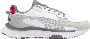 Кроссовки Puma Wild Rider White Noise, белый