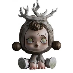 Фигурка Pop Mart Skullpanda The Ink Plum Blossom Series, The Root