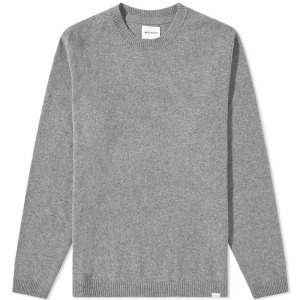 Джемпер Norse Projects Sigfred Lambswool Knit, серый