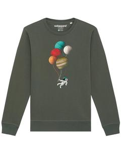 Свитер Watapparel Sweatshirt Balloon Spaceman, хаки