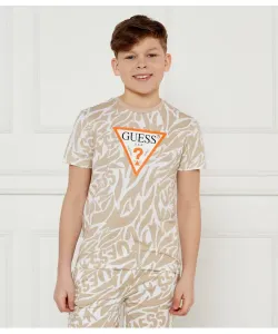 Футболка Regular fit Guess, коричневый