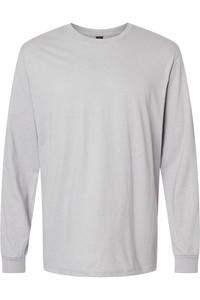 Футболка с длинным рукавом Gildan Softstyle CVC, цвет cement
