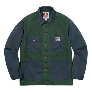 Куртка fw19 week 3 x ben davis chore coat 'blue green' Supreme, синий