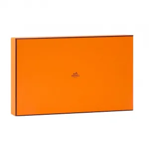 HERMES Шарф мужской Cashmere Knit Light Beige/Citrus Yellow/Eggplant Purple