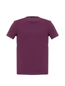 Футболка с круглым вырезом Tom Ford, фиолетовый
