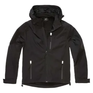 Куртка Brandit Softshell Hurricane, черный