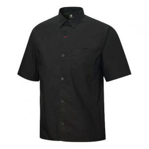 Рубашка short sleeve pocket shirt 'black' Converse, черный