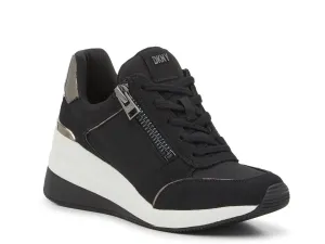 Кроссовки DKNY Kaden на танкетке, черные