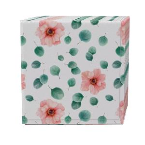 Набор салфеток из 4 шт., 100 % хлопок, 20x20 дюймов, богемный свадебный цветочный узор