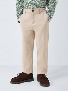 Детские прямые чиносы John Lewis Heirloom Collection, Light Taupe