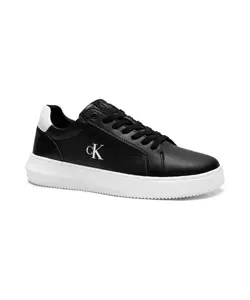 Кожаные кроссовки Calvin Klein Jeans, черный