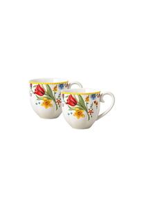 Набор кружек Villeroy & Boch Spring Awakening, 2 предмета, 0,39 л, желто-зеленый