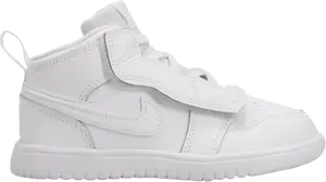 Кроссовки Air Jordan 1 Mid ALT TD Triple White, белый