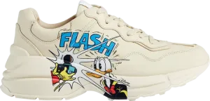 Кроссовки Disney x Gucci Wmns Rhyton Donald Duck, белый