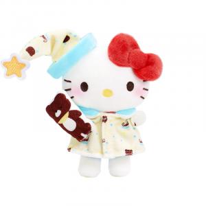 E STRONG x Sanrio My Melody Kuromi Hello Kitty, Cinnamoroll KT подвеска-кукла-талисман из плюша, 13 см E-STRONG, 50th anniversary kt charm+pajama set