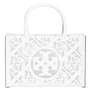 TORY BURCH Элла Био Искусственная кожа Сумка тоут Шоппер Плечевая сумка Мини женская Белая