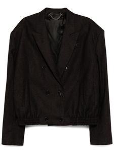 Martine Rose двубортный пиджак, черный