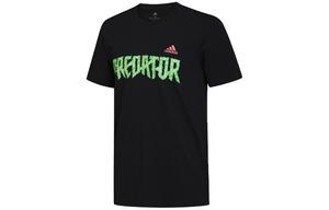 Футбольная майка мужская черная Adidas, черный