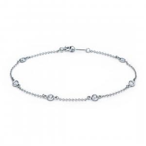 Tiffany & Co. Elsa Peretti Diamonds by the Yard, платина/бриллиант