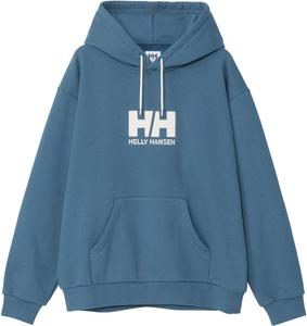 Толстовка унисекс для взрослых HELLY HANSEN HM32571 с нашивкой и логотипом HH, синий